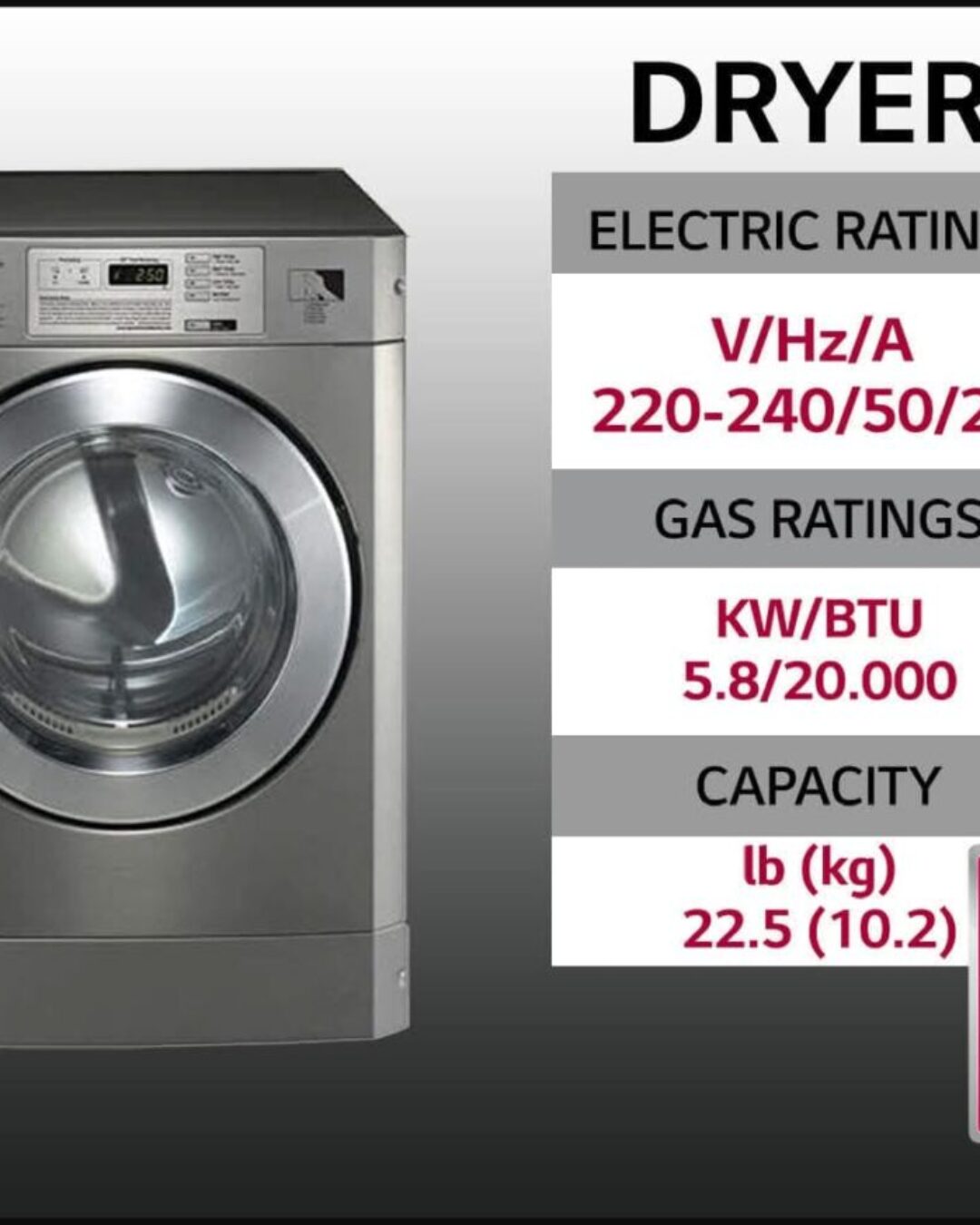 Dryer LG Giant Max