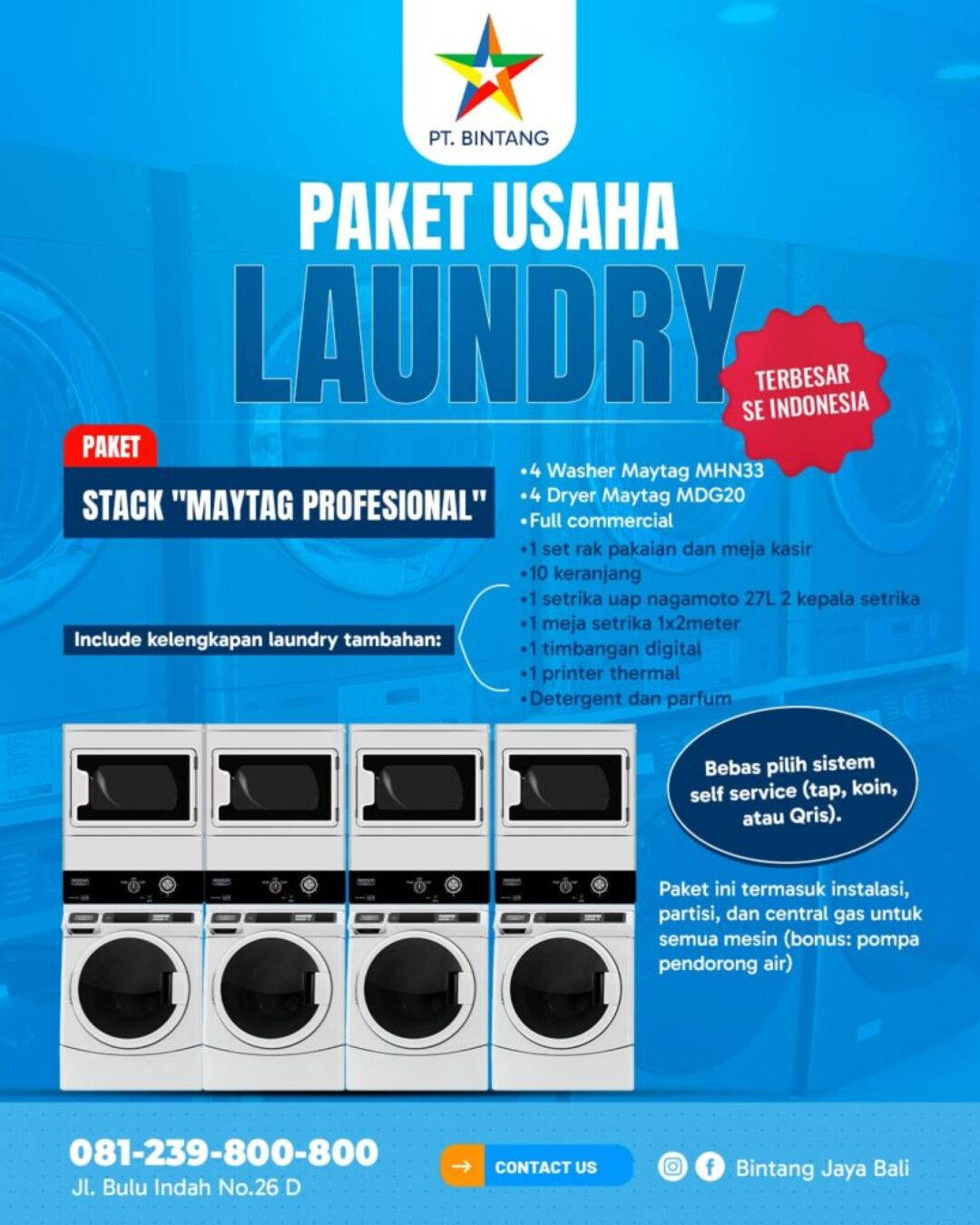 Paket Maytag Profesional