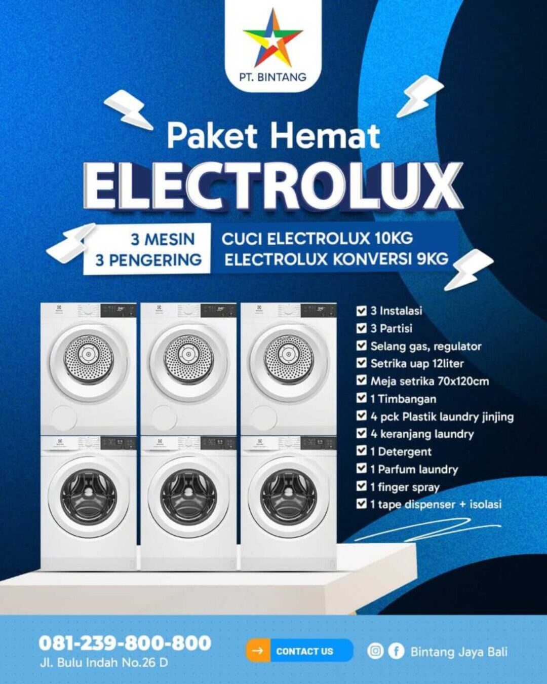 Paket Hemat Electrolux